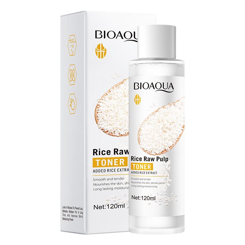 Rice Raw Pulp TONER, moisturizing and skin care toner120 ml
