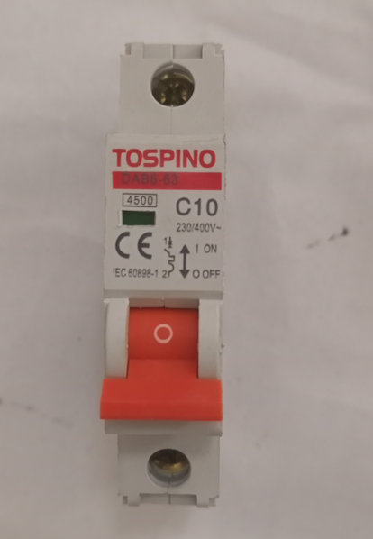 Tospino Smart miniature circuit breaker MCB 1P 10A