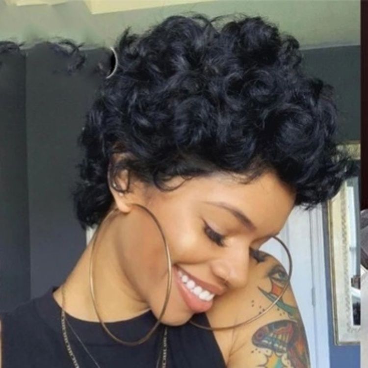 Wig short curly hair explosive head small curly hair fashionable synthetic fiber headband CRRSHOP black light gold wine red hair care dressing wigs 