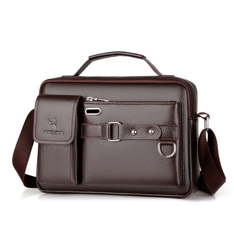 Men's crossbody bag Business commuter men's shoulder bag Superior sense men's crossbody bag men's bag D235
