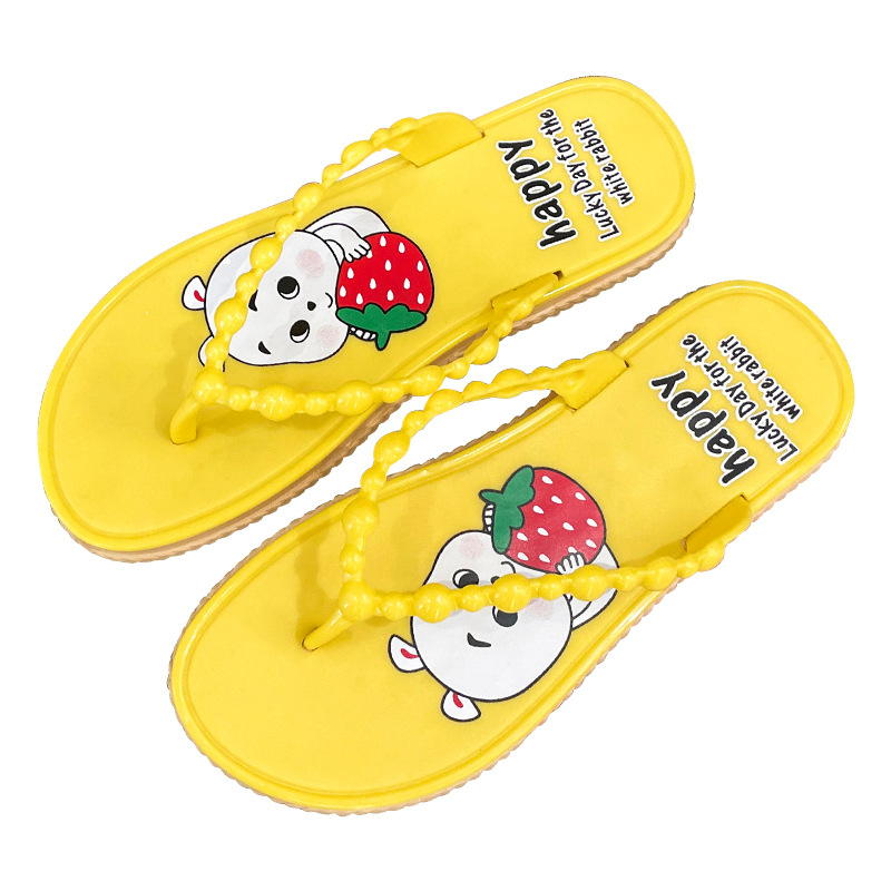 women's stylish flip-flops indoor outdoor slippers beach vacationer sandals for girls
