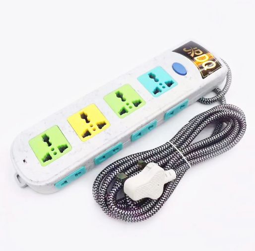 Hot Selling UK Plug 4, 5 Way Power Strip Universal Extension Board Multi Socket Outlet