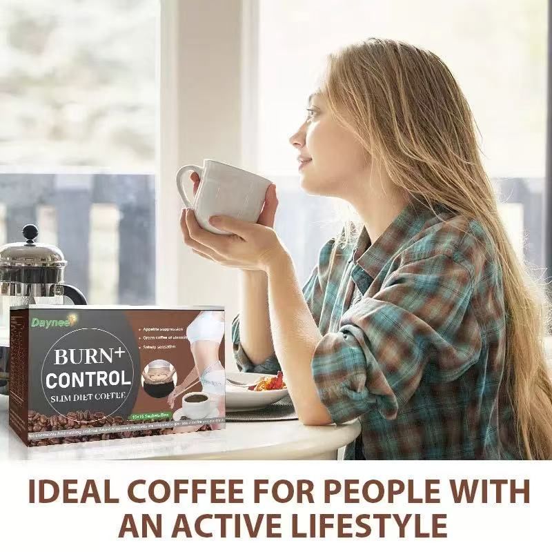 Private Label Fast Burn Control Coffee Body Shaped Skinny Flat Tummy Detox Diet Coffee Products for Slim Minceur Perte De Poids