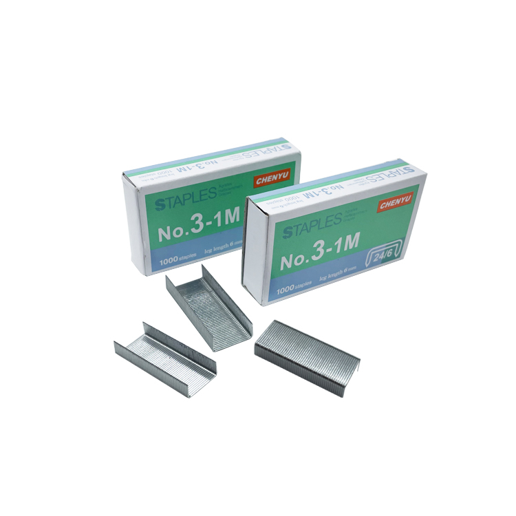1000Pcs/Box Metal Staples No.12 24/6 Binding Stapler Office Binding Supplies School Stationary