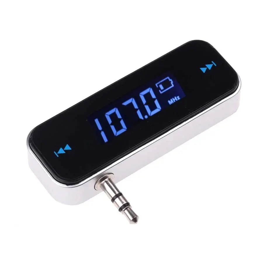 3.5mm Wireless Mini Transmitter In Car Kit Music Audio FM Transmitter For iPhone 4 5 6 6S Plus Samsung iPad MP3 Handsfree
black