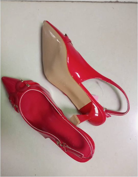 High Heels Shallow-toe Pointed Work Shoes For Office Lady Soft Leather Thin Heel- CLOVER sandals high heels shoes for women
