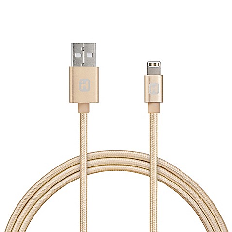 Nylon USB To iPhone Charging Cable 