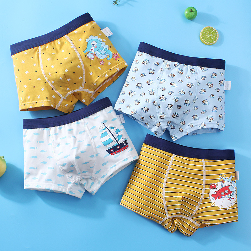 8011 Boys Underwear Children Panties Boys Underpants Cotton Boxer Shorts Children's Panties Kids Underwear For girls