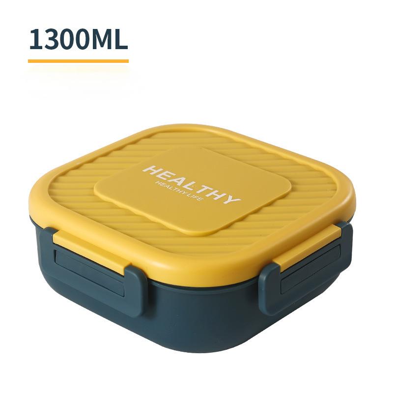 Bento Box,Bento Box for Kids,Lunch Box Kids,Ideal Leakproof Lunch Box,Lunch Containers No BPAs and Chemical Dyes,M/W,D/W & Fridge Safe(1300ml Blue)