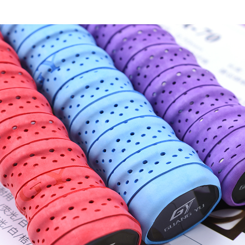 #101 3 Colors Anti-slip Racket Grip Badminton Overgrips Sweatband Outdoor Sports Accessories Tennis Tape Hand Grips