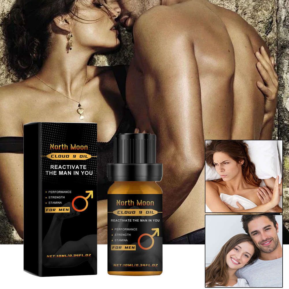 North Moon Penis Growth Enlargement Oil Penis Thickening Growth Men's Penis Lengthening Erection Enhancement Massage Oil Adult Sex