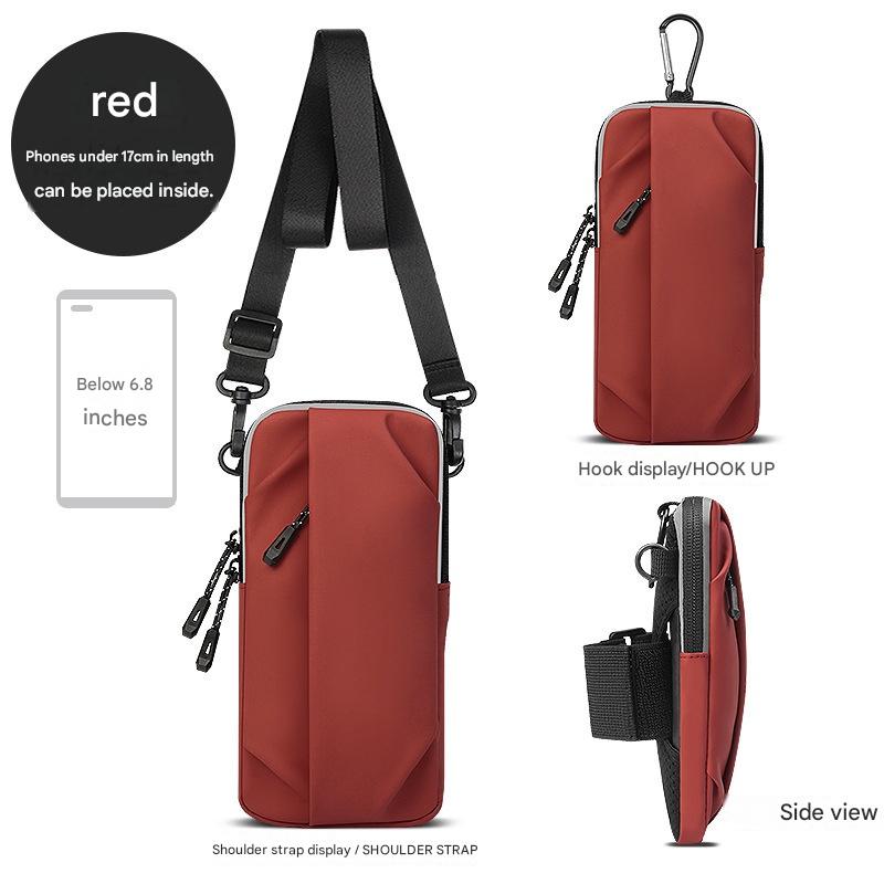 Outdoor Sports Fitness Crossbody Cycling Running Casual Multifunctional Arm Bag Phone Pouch for Men Women
