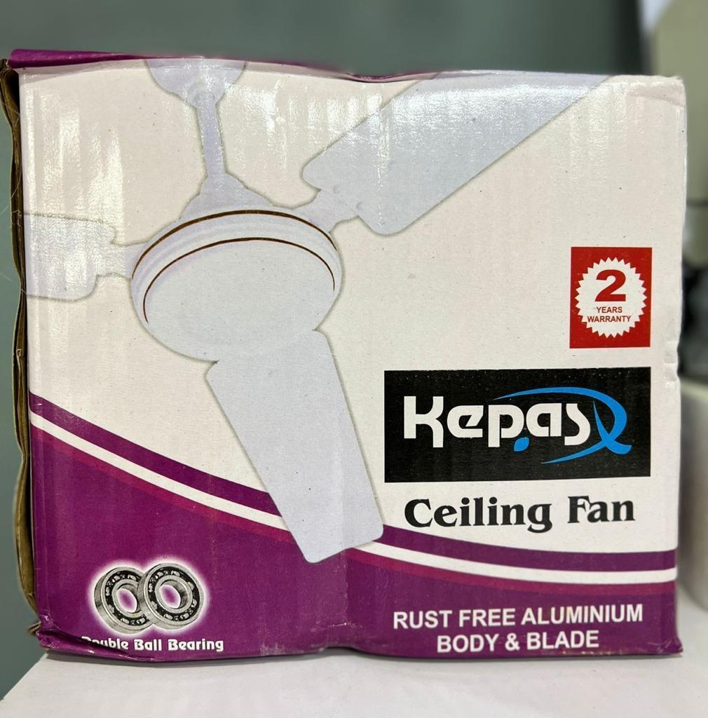 KEPAS Ceiling Fan 56" - White