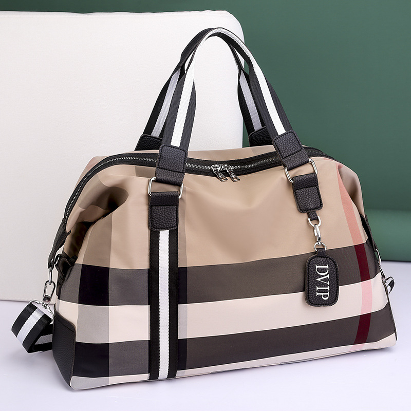 7251 Large Capacity Lightweight Women Luggage Bag Luxury Shoulder Handbag Storage Overnight Bag Women Travel