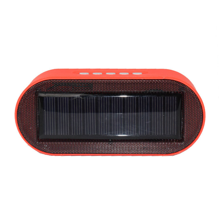 A Solar Plug Card Bluetooth That Comes In Black Red Blue And White