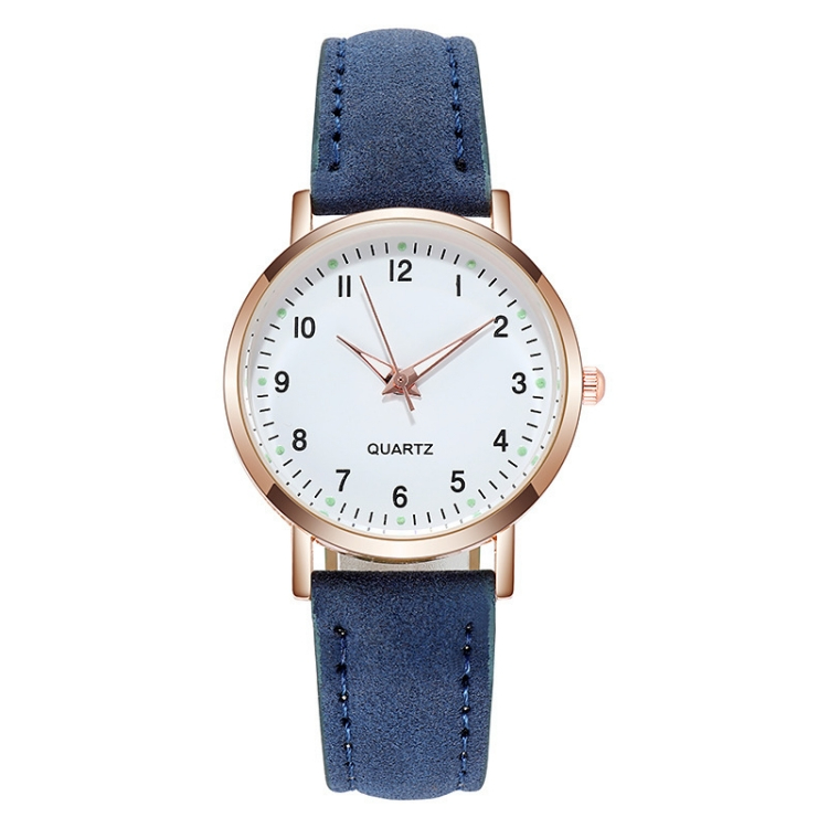 Female Luminous watch leisure time fashion girl Wrist watch Noctilucent light Belt Women's quartz watch CRRSHOP white red purple green blue black pink brown grey watch
