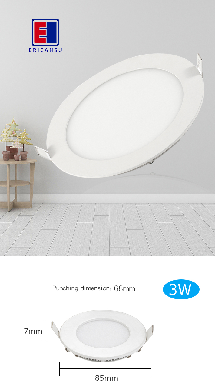 LED Recessed panel Light