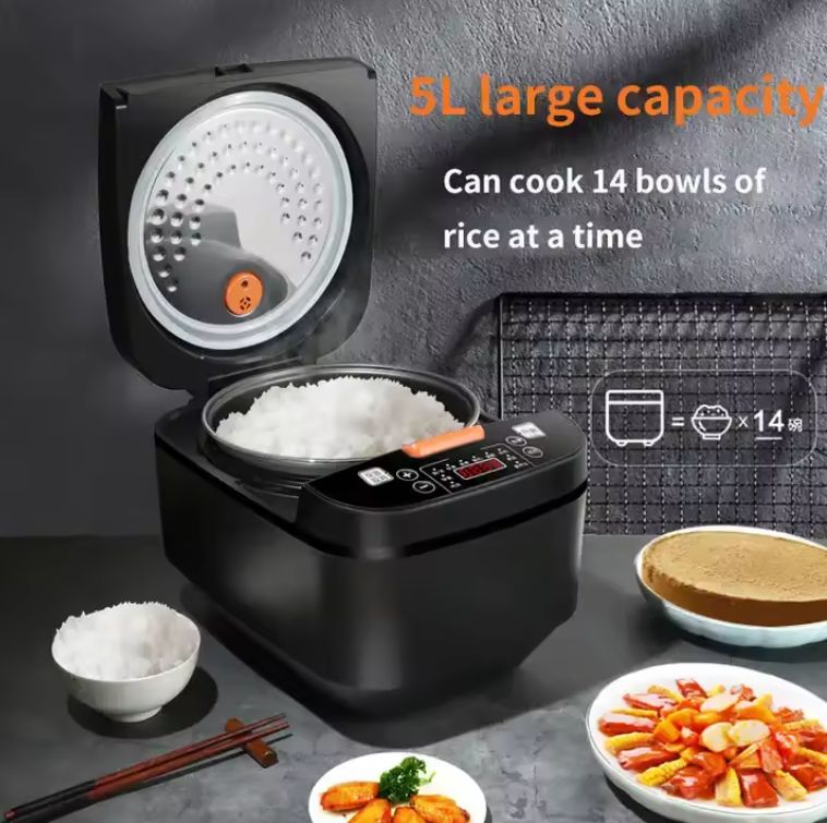 Silver Crest High-end 900W 220V-250V Electric Large Capacity Multifunctional Rice Cooker - Model: TK-208
