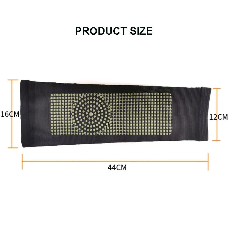 1 Pair Dot Heating Knee Pads Brace Sports Kneepad Tourmaline Knee Support For Arthritis Joint Pain Relief Recovery Unisex