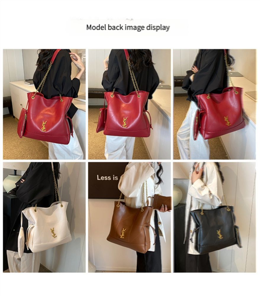 2025 Summer Y Home New Motorcycle Bag Retro Fashion Underarm Bag Premium Trend Fashion Handheld Single Shoulder Women's Bag