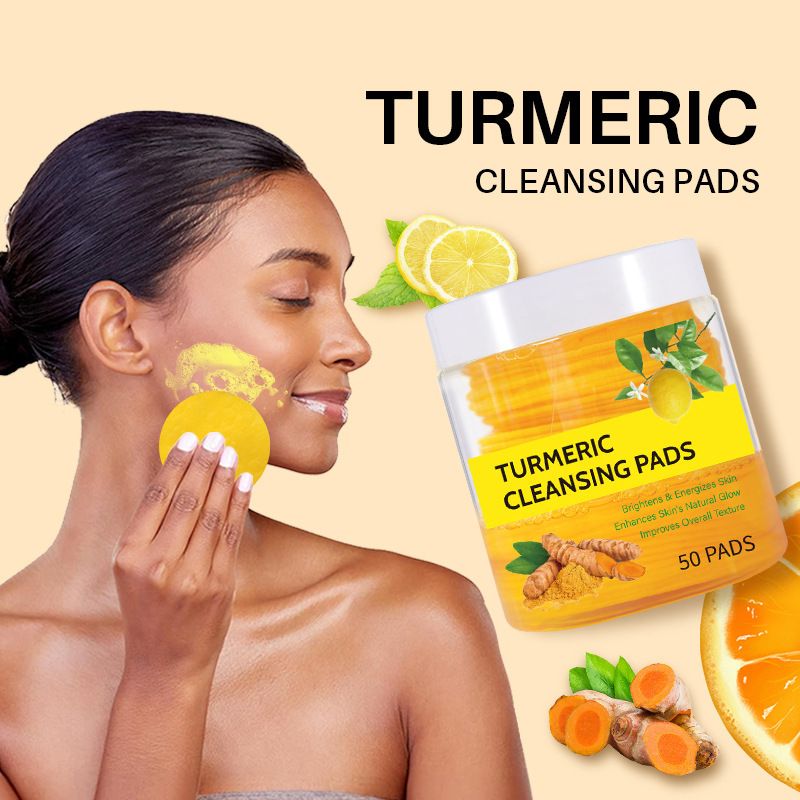 turmeric cleansing pads turmeric cleansing pads cleansing pads exfoliating moisturizing hydrating cleansing facial care