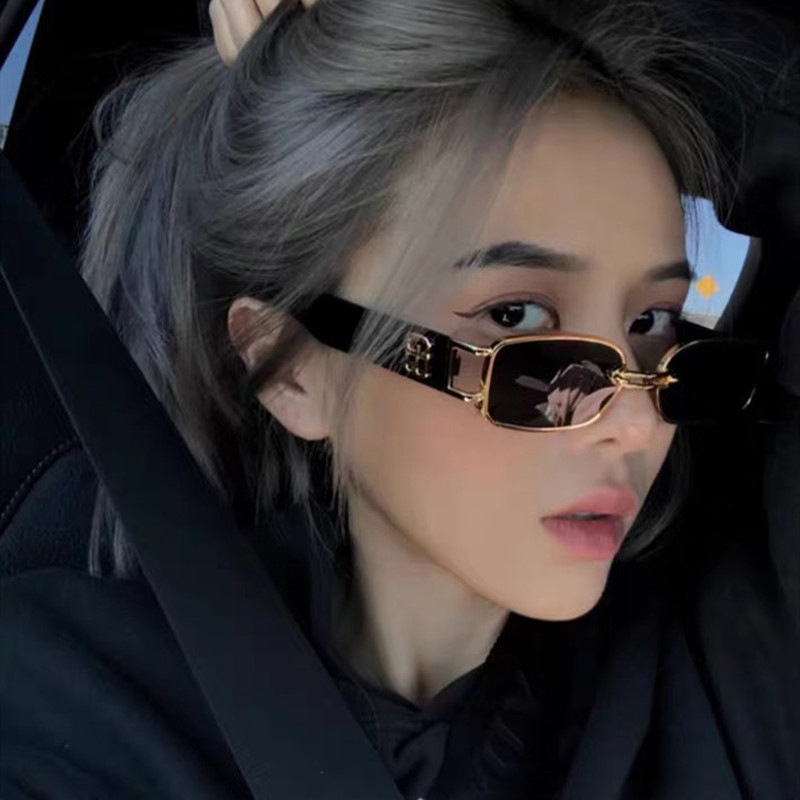 6747 Women Luxury Sunglasses Brand Designer Vintage Punk Men Sun Glasses Popular Fashion Small Rectangle Shades UV400