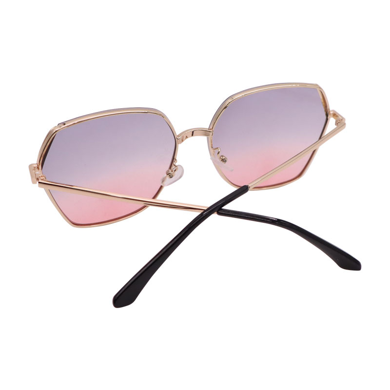 8990 Fashion Classic Pilot Gradient Sunglasses Cool Men Women Vintage Brand Design Sun Glasses