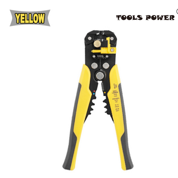 Tools power Wire Stripper Pliers Multifunctional Stripping HS-D1 D2 0.2-6.0mm2 Cutter For Cable Cutting Crimping Electrician Repair Tools.
