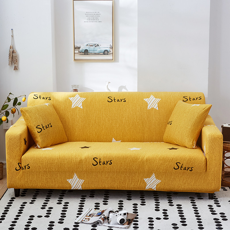 Elastic Four-seat Sofa Cover All-inclusive Cover Four Seasons Universal Combination Living Room Sofa Cover Full Cover
