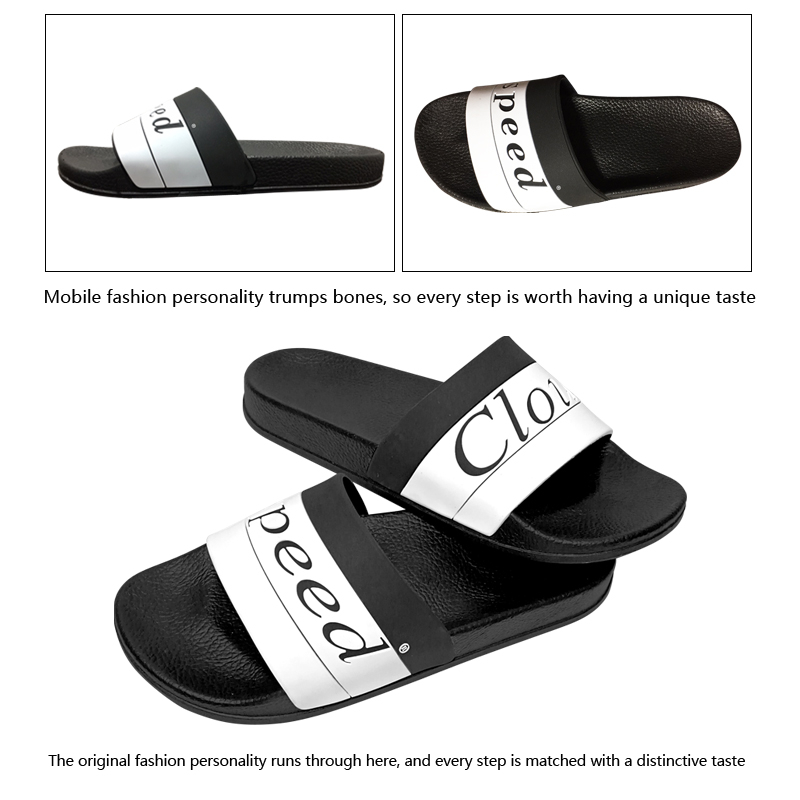 CLOUD SPEED Official Men's Dry Season and Rainy Season New Style Polyurethane Sole Fashion Classic Slippers