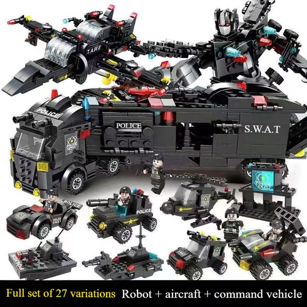 Lego building blocks Gundam Transformer Robot King Kong Mecha Assembling Toys Boys High Difficulty Gifts