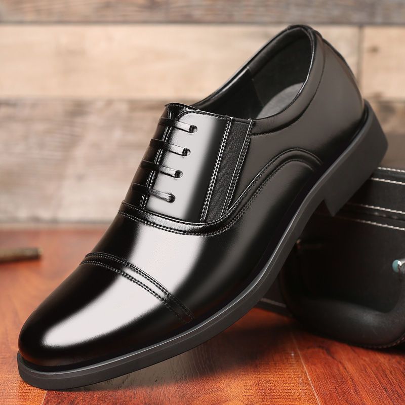 Mens Oxford Leather Dress Shoes Formal Business Shoes for Men