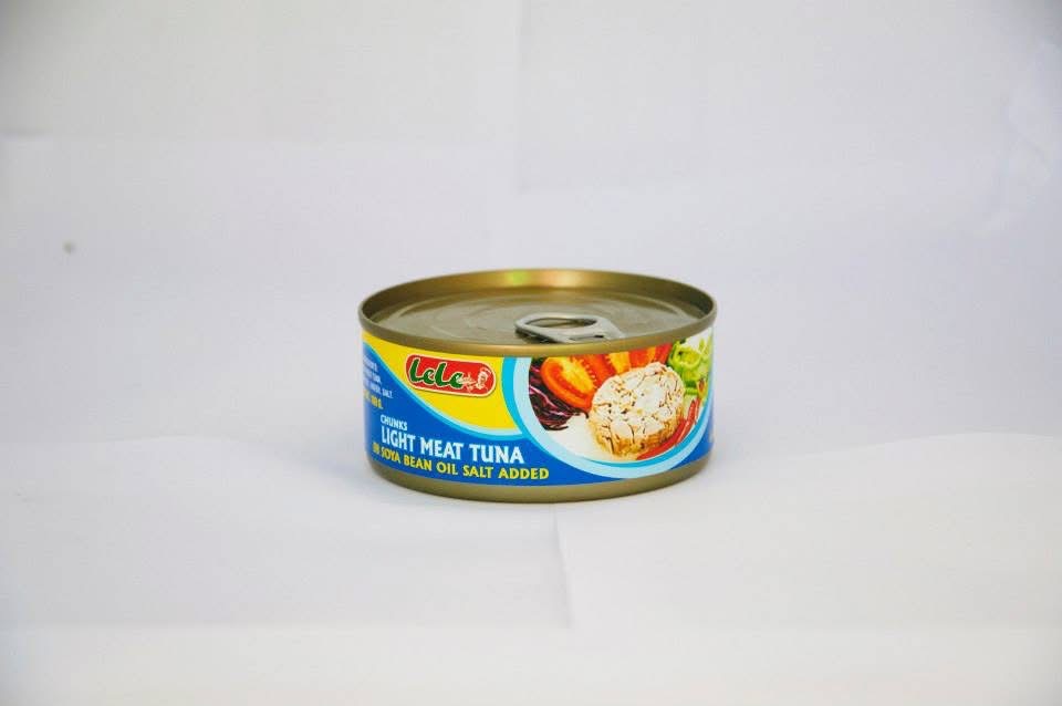 LELE TUNA TONGOL WHITE MEAT TUNA VEGETABLE OIL 160G