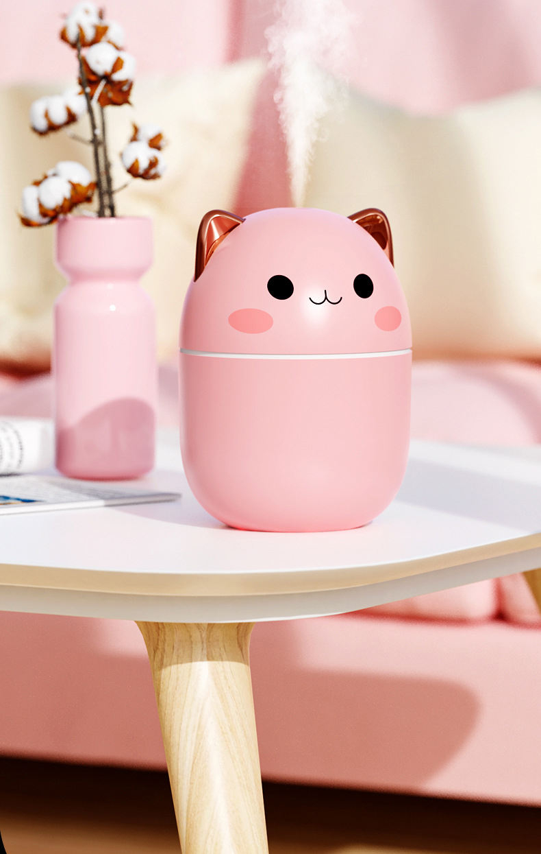 A301 250ml Cute air humidifier Kawaiil Aromatherapy humidifiers diffusers essential oil diffuser home Car Air Purifier Humificador