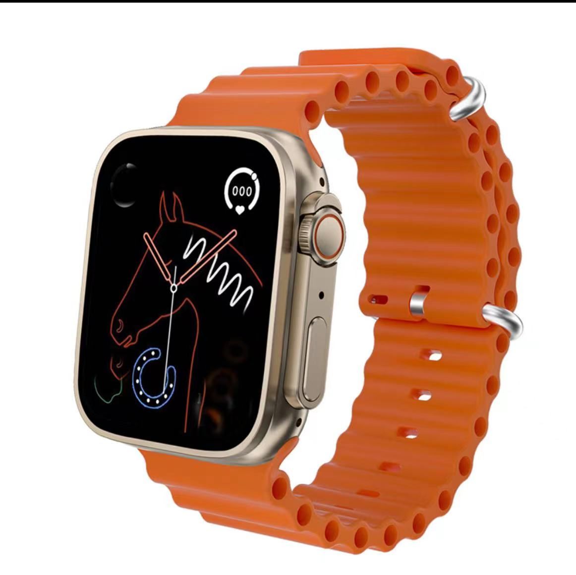 T9 Ultra 2024 New Up graded Smart Watch for Men Women for iPhone  Android, 1.99" Fitness Tracker Bluetooth Call [Answer/Make],Life Waterproof with Heart Rate/SpO2/Sleep Monitor, 100+ Sport Modes