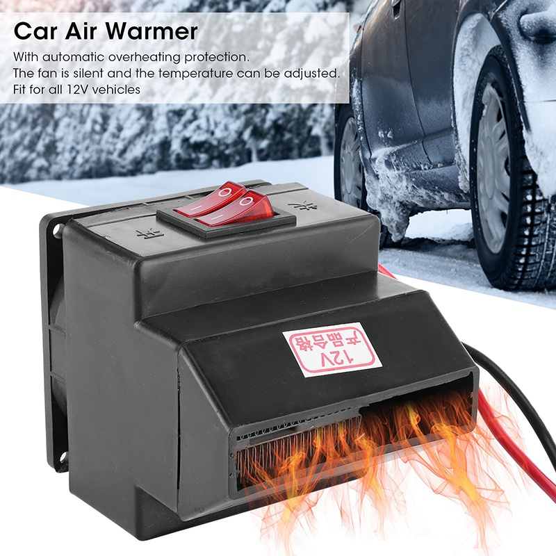12V Winter Car Electric Heater Heating Fan 260W Window Defroster Demister