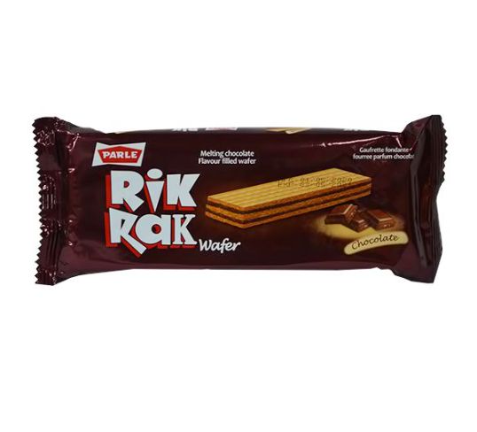 PARLE RIK RAK BISCUIT CHOCOLATE, BANANA MILK, STRAWBERRY, VANILLA, 18g