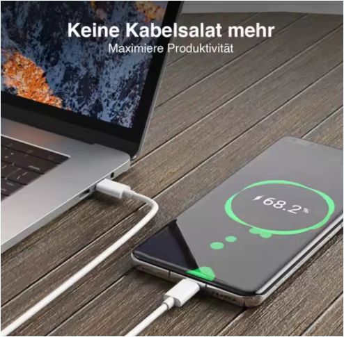  Type C to Type C Fast Charging Data Cable