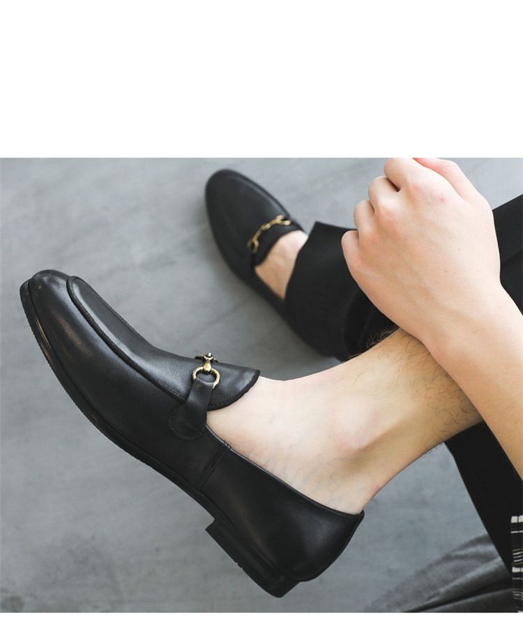 New Korean-style loafers for social boys and casual youth
