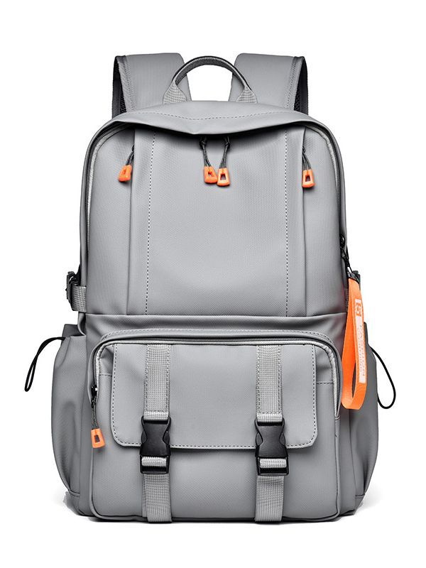 Z-1372 New Fashion Simple Style Waterproof Wear Resistant Durable Men's Daily Backpack with USB Port Backpack