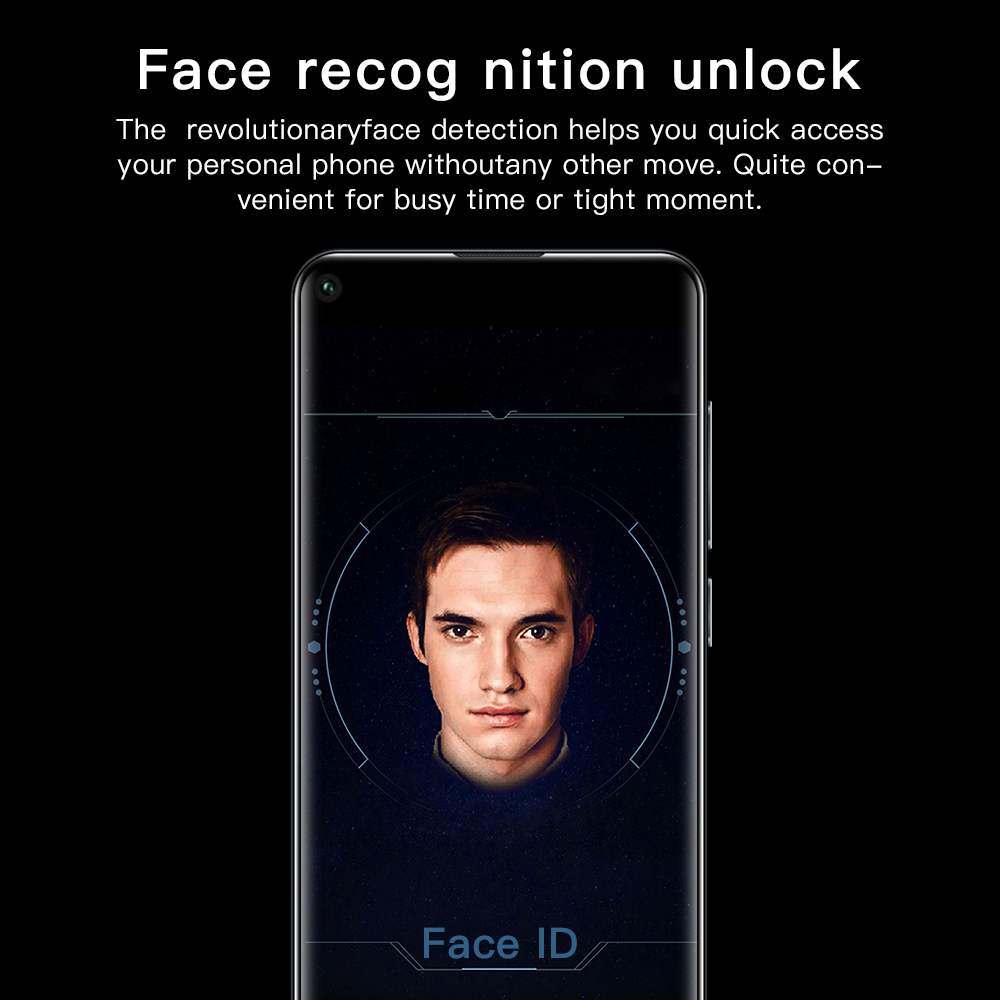 S40U Smartphone 7.2Inch Full screen 12GB RAM+512GB ROM Dual Sim Dual Standby Face Recognition Mobile Phone