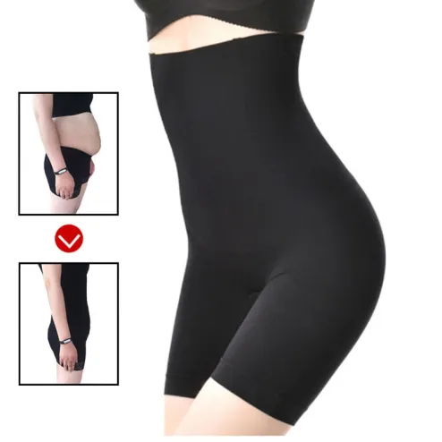 Seamless Women High Waist Slimming Tummy Control Knickers Pant Briefs  Shapewear Underwear Body Shaper Lady Corset (Color : Black, Size : S.) :  : Clothing, Shoes & Accessories