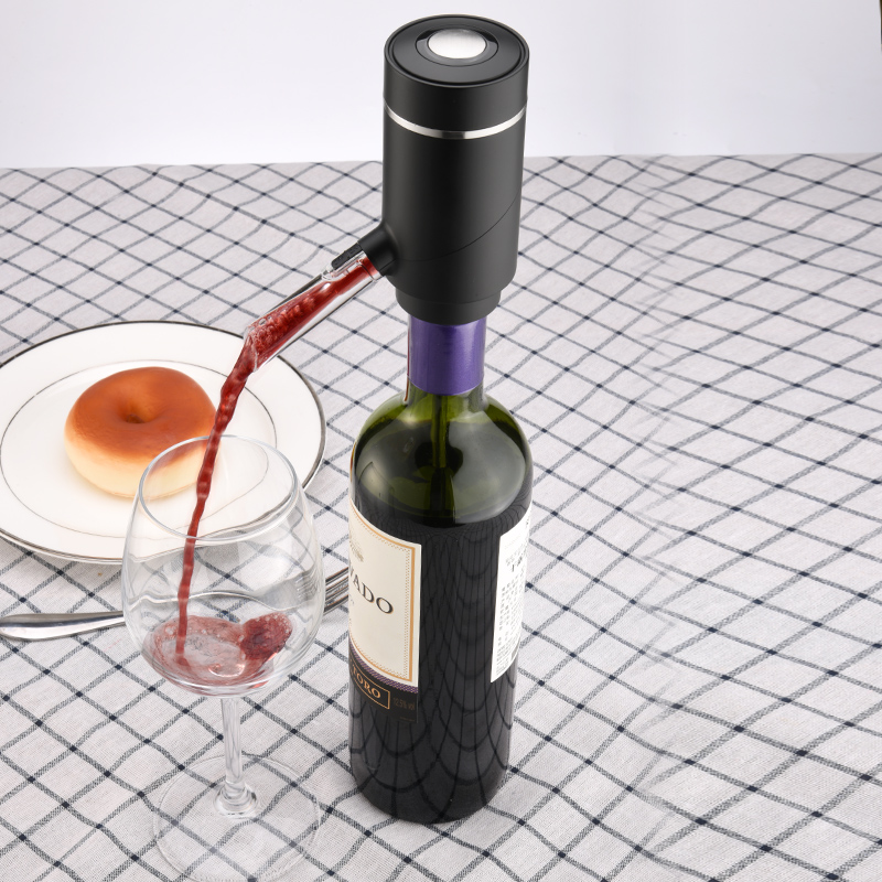 Electric Wine Dispenser, Automatic Decanter, Quick Decanter, Smart Pourer, 2 in 1 Aerator for Bar Kitchen Tools