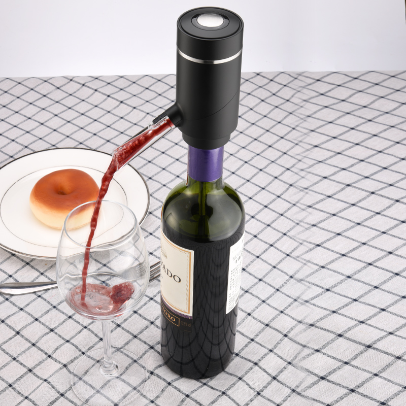 Electric Wine Dispenser, Automatic Decanter, Quick Decanter, Smart Pourer, 2 in 1 Aerator for Bar Kitchen Tools