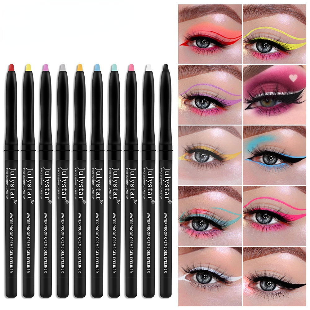 CRRshop free shipping hot seller Makeup female waterproof oil proof non smudging durable and extremely fine eyeliner pencil women girl new fashion present