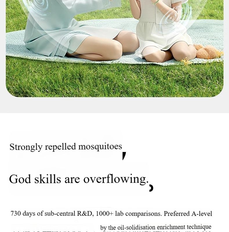Mosquito repellent bracelet plant essential oil anti-mosquito artifact adult portable children baby vitality essential oil mosquito repellent bracelet
