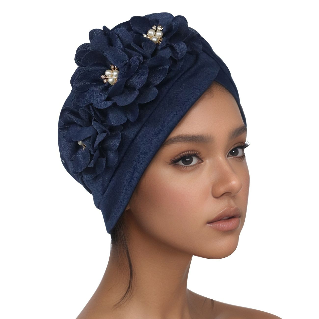 Fashion Selection Traditional Muslim Women's Headband Applique Fashion Casual Hat