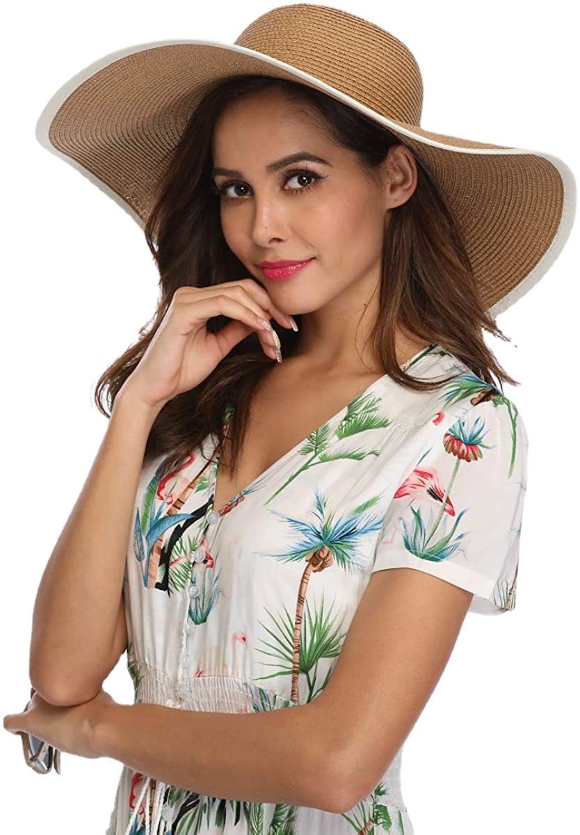 CM068 New Fashion Women Big Eaves Hat Sun Hat Lady Summer Beach Big Brim Straw Hat