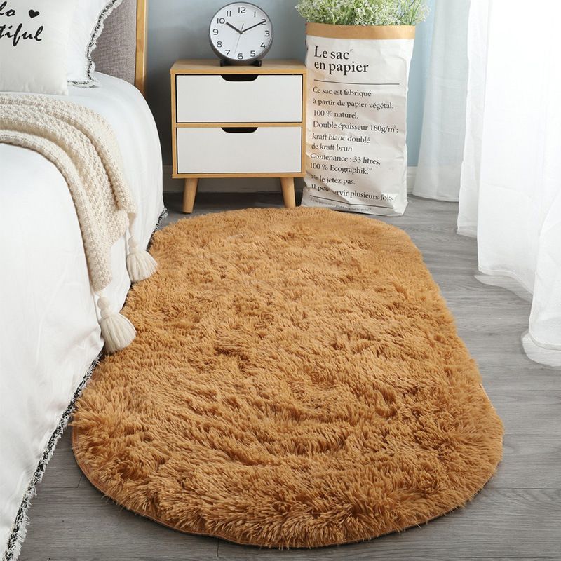 Elliptical long plush carpet,40*60cm,50*80cm,60*90cm,40*120cm,60*120cm,80*120cm,60*160cm,80*160cm,80*200cm,100*200cm CRRSHOP free shipping plush carpet, bedroom bedside carpet, dressing room, decorative floor mat