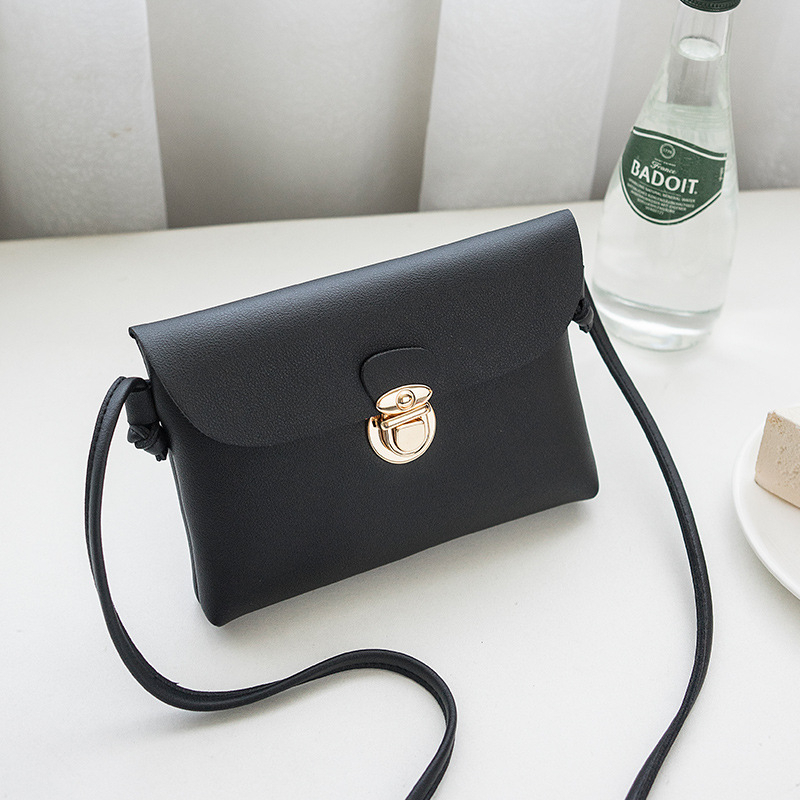 Bags Woman Literary Ladies Bag Messenger Shoulder Handbag The new pu fashion  body cross  bag lady handbag